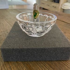 Waterford crystal ring holder - brand new still in box